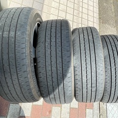 MIRAI 純正7Jx17 ET39 215/55R17 BS ガリ傷なし　美品の画像