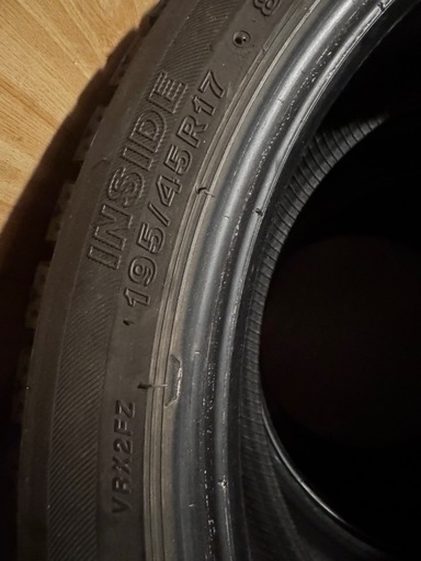 ZC33S スイフト　純正ホイール　BRIDGESTONE VRX2 セット