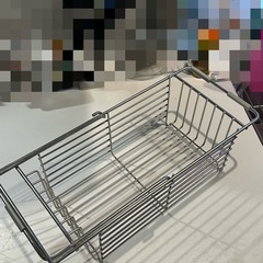 無印良品　水切り　シンクバスケット　スライド式