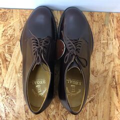 【ジャングルジャングル岩出店】【A568】ビジネスシューズ REGAL ブラウン 25.0cmの画像