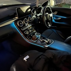 ベンツC200 Cクラス　セダン　CarPlay対応 純正アンビエント有りの画像