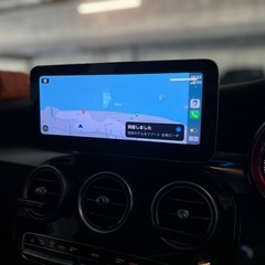 ベンツC200 Cクラス　セダン　CarPlay対応 純正アンビエント有りの画像