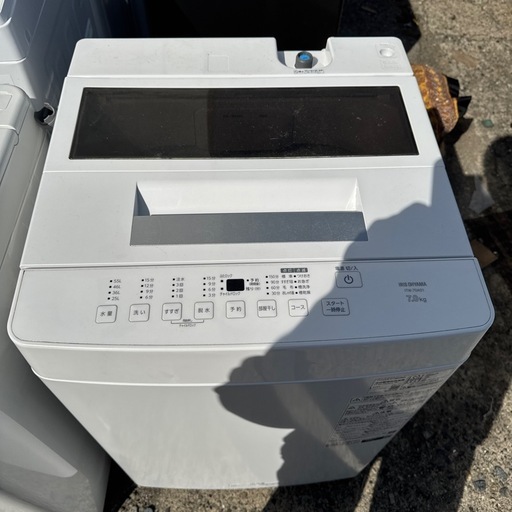 IRIS OHYAMA 2024年製 7kg 洗濯機
