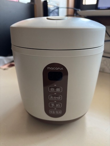 ミニライスクッカー 1.5合炊き MRC-15L-GRG