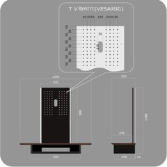 テレビ台の画像