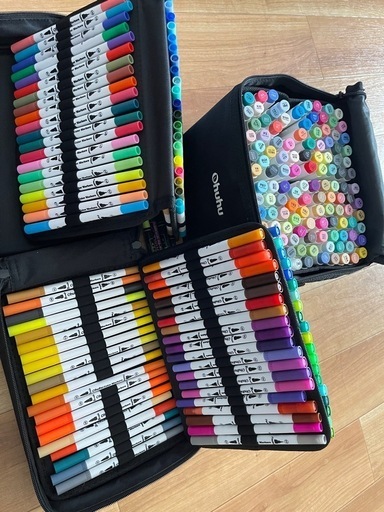 絵本 Ohuhu Alcohol Markers Brush