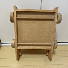 平成初期 ミッキーマウス 手押し車 木製の画像