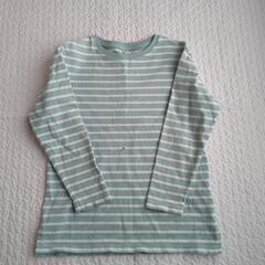 UNIQLO 長袖シャツ130 ボーダー ユニクロ ロンT