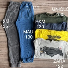 【男の子　130セット】 ZARA H&M UNIQLO GU ...