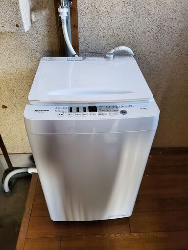 Hisence　全自動洗濯機(HW-E4504)