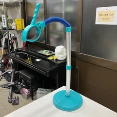 2503-444 ヘアードライヤースタンド ブルー キズ汚れ有り