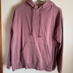③【ANTIQUELOTHES】ピンクパーカー　M