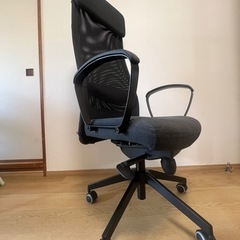 【値下げ】IKEA デスクチェア　オフィスチェアの画像