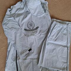 レインウェア　高校生自転車通学