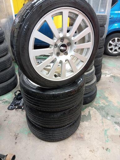 札幌市西区発☆BBS 215/45R17 17×7JJKUMHO MARSHAL MH15