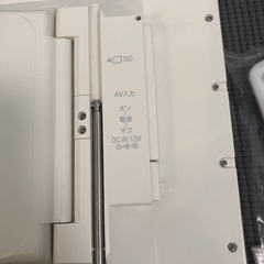 防水13.3型フルセグ対応ポータブルDVDプレーヤーの画像
