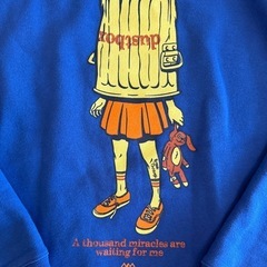 dustbox スウェット プルオーバーパーカー Lサイズ バンドの画像