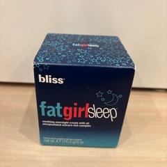 bliss fat girl sleep ボディクリーム