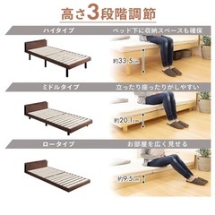 ベッドフレームとマットレス(引き取り希望)の画像