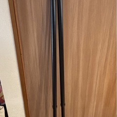 【新品未使用品】室内物干し金具 物干し竿2本セットの画像
