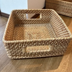 カゴ　網の画像