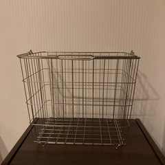 ランドリーバスケット 角型 ワイヤーバスケット