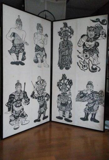 仏教版画  二十八部衆