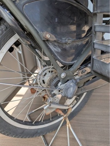 ブリジストン　Angelino　色　カーキ　電動自転車 電動アシスト自転車