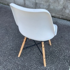 ★状態〇★ ダイニング チェア ヘンリー WH 幅68x奥行28x高さ50cm デザインチェアの画像