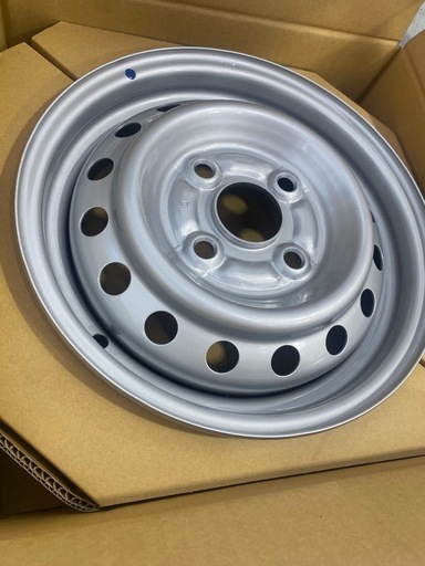 148/80R12 スチールホイール1本