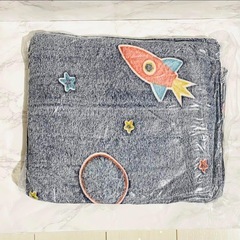 光る ブランケット蓄光 毛布 子供 キッズ フランネル 柔らかい 宇宙 小の画像