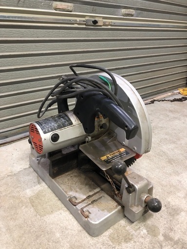 北海道旭川市直接取引歓迎 RIDGID リジット 14インチドライカットソー DCS614 2001年製 通電動作確認済 現状品 大型