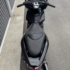 【静岡県磐田市発】 HONDA PCX125(JF28) 実働 125ccスクーター 通勤車両　グリップヒーター USB付き　リアタイヤ新品の画像