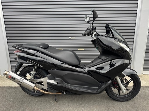 【静岡県磐田市発】 HONDA PCX125(JF28) 実働 125ccスクーター 通勤車両　グリップヒーター USB付き　リアタイヤ新品