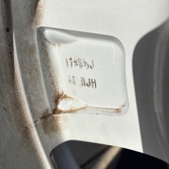 中古純正品レクサス　ホイール　 美品の画像