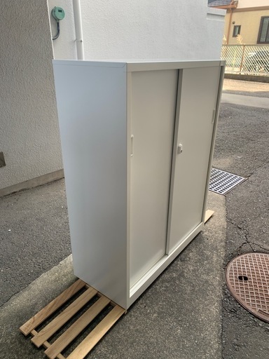 【引取限定】 書庫1個鍵付　中古Ａ