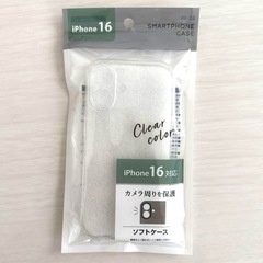 iPhone 16 ソフトクリアケース　2個セットの画像