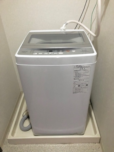 全自動洗濯機　AQUA AQW-S5P-W