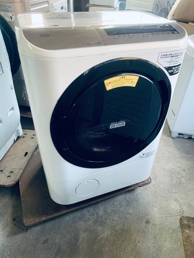 ①✅日立ドラム式電気洗濯乾燥機✅ ✅BD-NV120EL✅