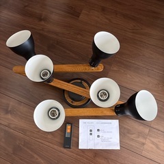 リモコン付 6灯 シーリングライト の画像