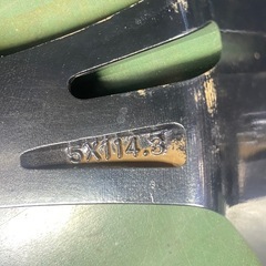 ストリームに履いていたアルミホイールの画像