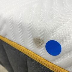Francfranc/フランフラン ブリッサ ベッド ディンプル セミダブル グレー/エマスリープ ラグジュアリーモデル 中古家具 店頭引取歓迎 R9308の画像