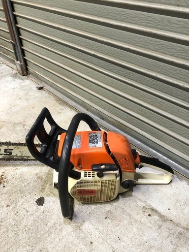 北海道旭川市直接取引限定 ジャンク品 STIHL アンドレアススチール ヒーター付チェンソー 028AVSEQW 動作未確認 52cc