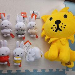 ミッフィーシリーズのぬいぐるみ