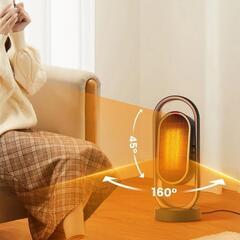 1200W 足元ヒーター 暖房器具 セラミックファンヒーター 電気ヒーターの画像