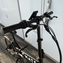 MATE City 折りたたみ自転車 ブラック 走行距離240km 美品 (バンバン 