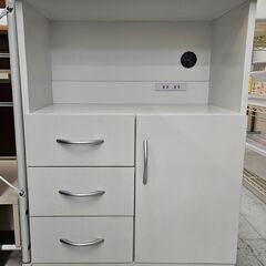 レンジ台　ホワイト　幅(W)600mm × 奥行(D)320mm...