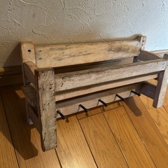 「お取引中」アンティーク風なラックの画像