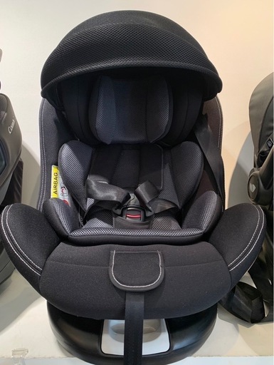 ■店頭引取限定■美品☆リーマン　ISOFIXチャイルドシート　ロングユースモデル♪新生児〜11歳頃まで