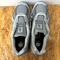 【ジャングルジャングル岩出店】【A570】スニーカー New Balance U990GR4 26.5cmの画像